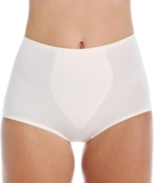 BALI Shapewear Brief, Light Control Smoothing Shapewear Underwear BEIGE 2XL