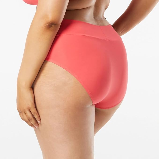 COCO REEF Serene Cross Over Bikini Bottoms PAPAYA L