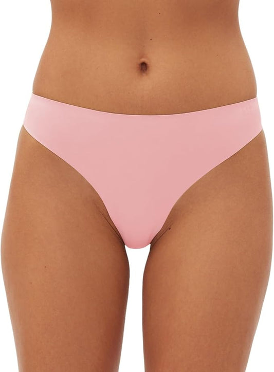 GAPBODY Everyday Essentials Laser Bonded Thong Underwear CORAL BLUSH