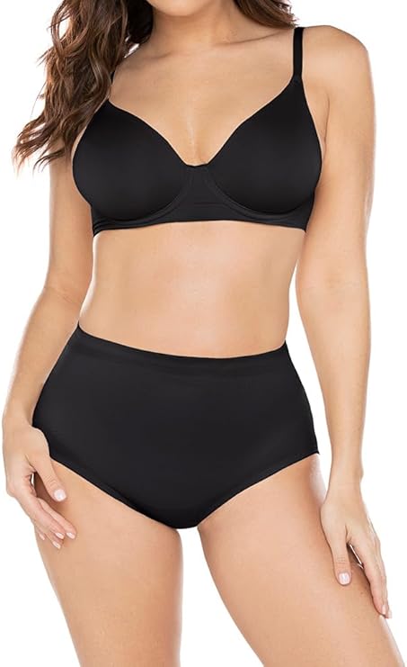 MIRACLESUIT Shapewear Flexible Firm Control Waistline Brief Underwear BLACK XL