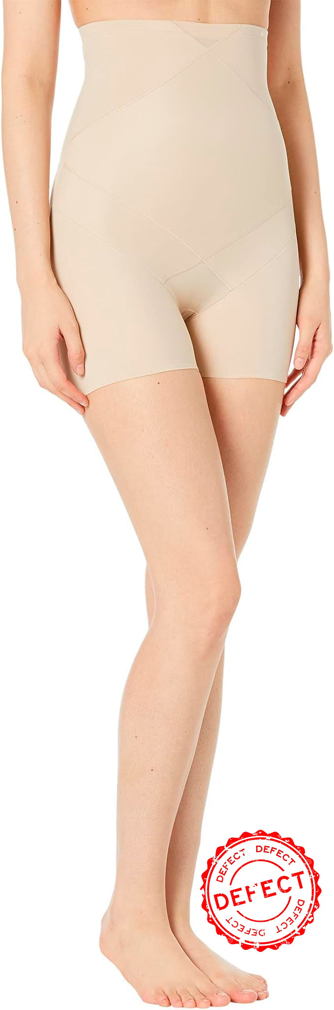 NWD MIRACLESUIT Extra Firm Tummy Tuck High-Waisted BEIGE S