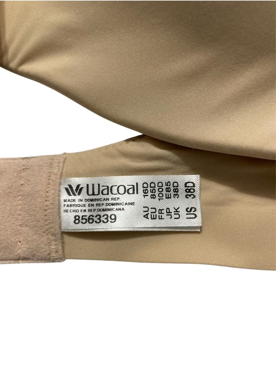 NWD WACOAL Comfort Lightly Padded Mid Coverage Wire Free T-Shirt Bra SAND 38D