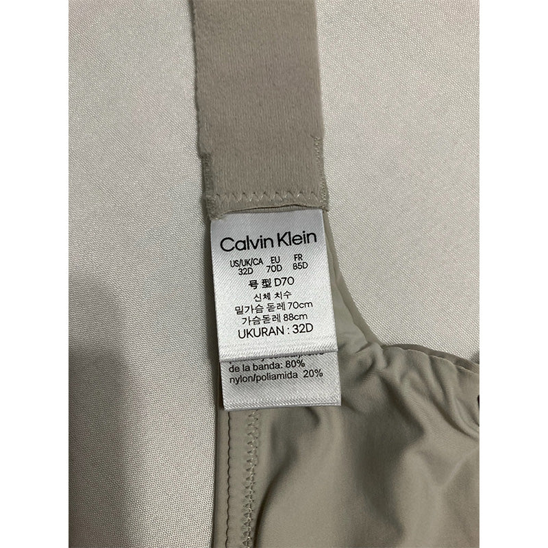 Calvin Klein Perfectly Fit Flex Lightly Lined Perfect Coverage T-Shirt Bra Dove 32D