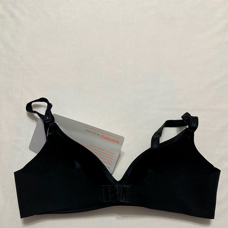 Warner's Effects Underarm-Smoothing Comfort Wireless Black 34A