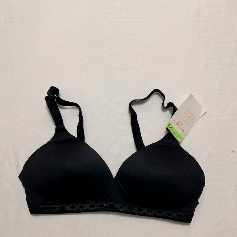 Warner's Super Soft Wireless Lightly Lined Bra Black 38B