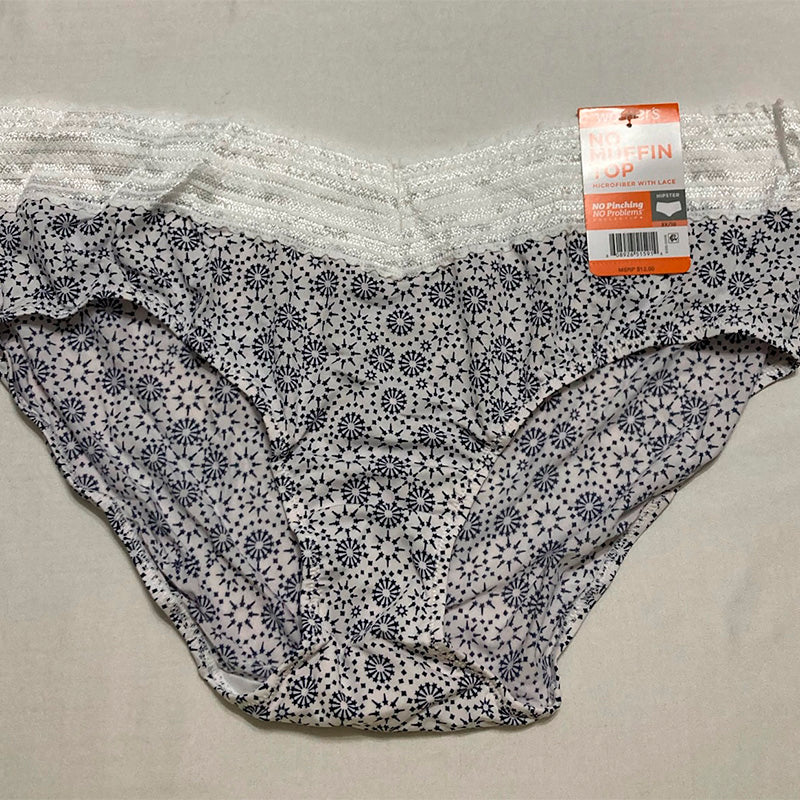 Warner's No Pinches Lace Hipster Multicolor 3XL