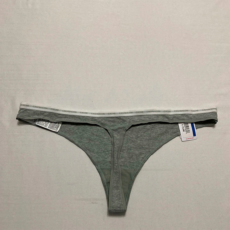 Calvin Klein Women's CK One Cotton Thong Panty