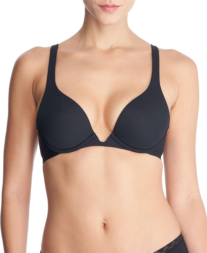 NATORI Verge Convertible Plunge Contour Underwire BLACK 34C