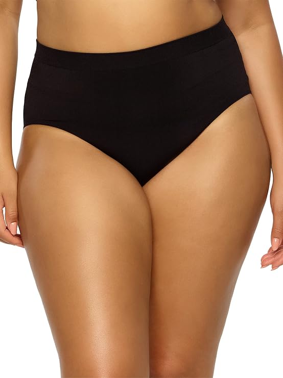 FELINA Paramour Body Smooth Seamless Brief BLACK XL