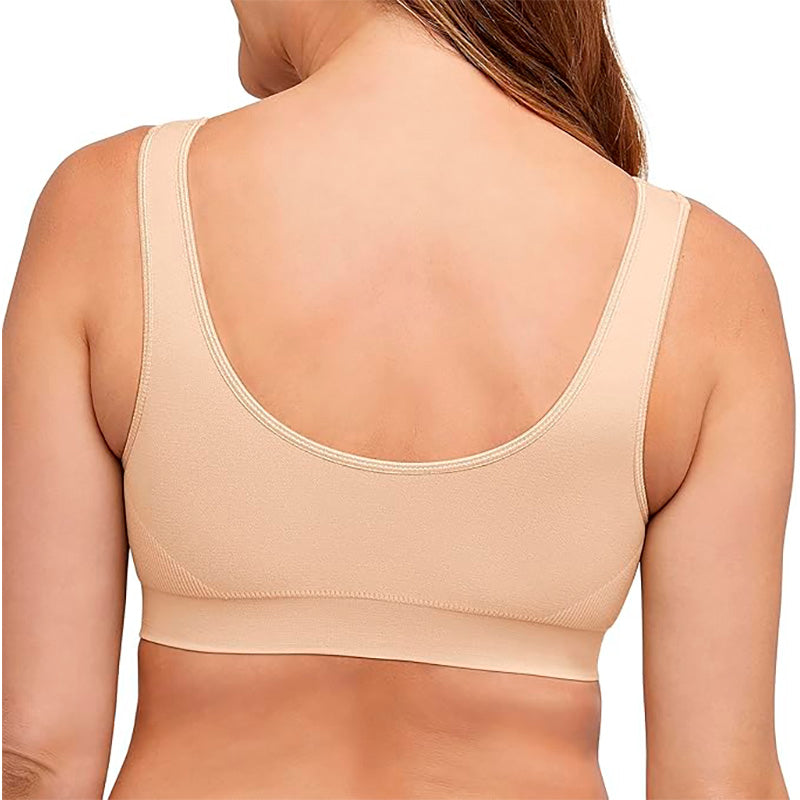 Bali womens One Smooth Bralette Underwear, Nude, X-Large US