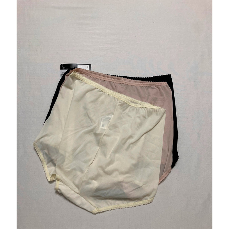 Bali Underwear Skimp Skamp Brief Panties Full Coverage 3-Pack Multicolor XL