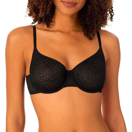 DKNY Modern Lace Unlined Demi Bra Black 34D