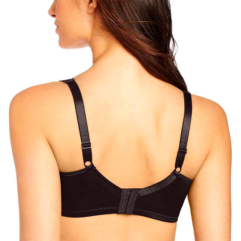 Playtex Women's 18 Hour Ultimate Lift & Support Wireless Bra Black 44D