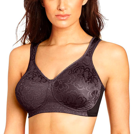 Playtex Women's 18 Hour Ultimate Lift & Support Wireless Bra Black 44D