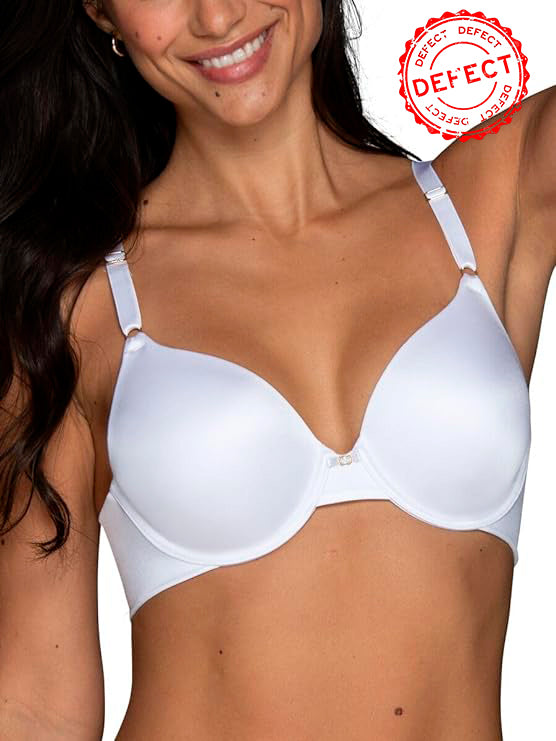 NWD VANITY FAIR Full Coverage Beauty Back Smoothing Bra WHITE 40D