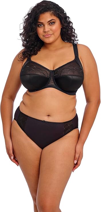 ELOMI Adjustable Full Coverage bras BLACK 90O