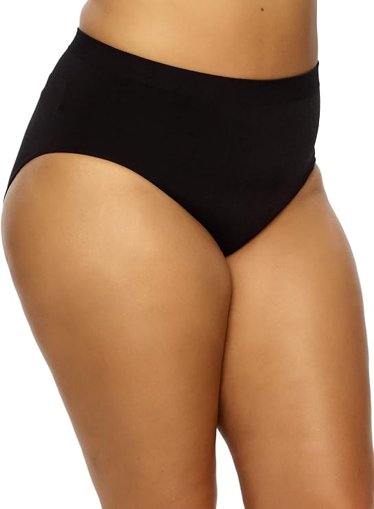 FELINA Paramour Body Smooth Seamless Brief BLACK XL