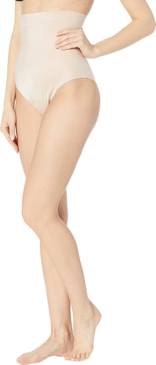 SPANX Suit Your Fancy Shaping High-Waisted Thong CHAMPAGNE BEIGE L