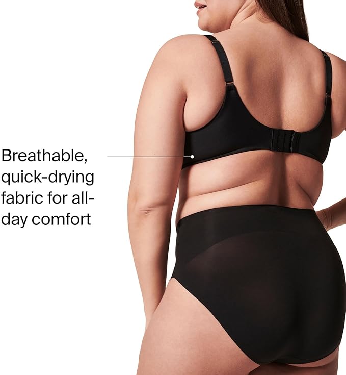 SPANX Low Profile Minimizer Bra - Minimize Breast Size BLACK 38DDD