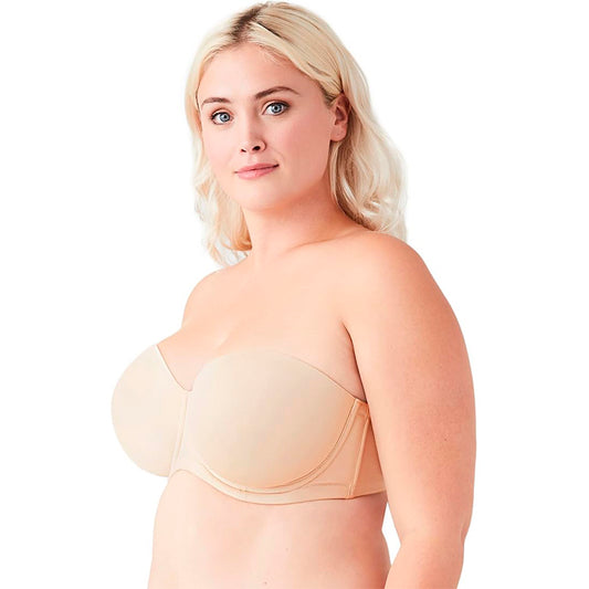 NWD Wacoal Women's Red Carpet Full Busted Strapless Convertible Bra SAND 40D