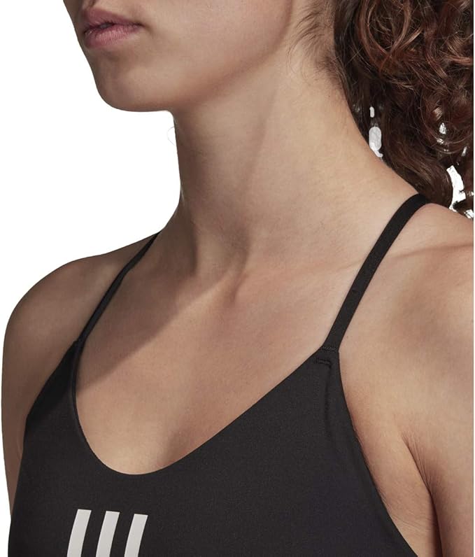 ADIDAS All Me 3-Stripes Mesh Bra BLACK 2XS