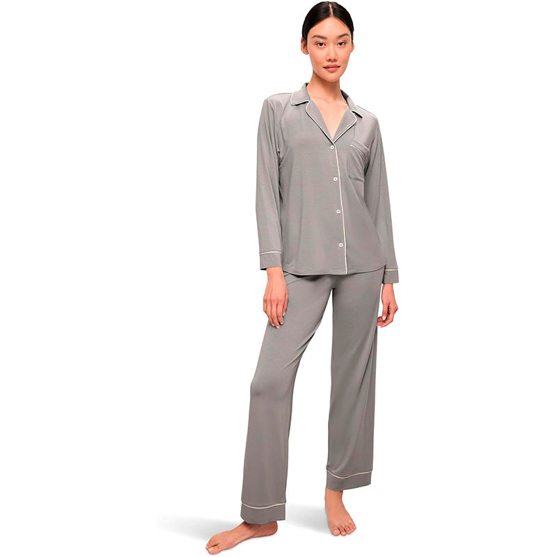 EBERJEY Women's Gisele Pajama Set GRAY XL