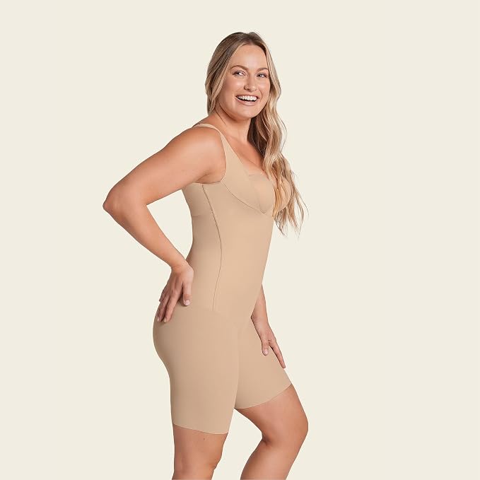 LEONISA Bodysuit Shaper BEIGE XXL