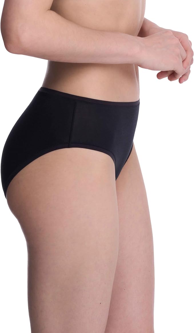 NATORI Bliss Bare Cotton Hipster BLACK M