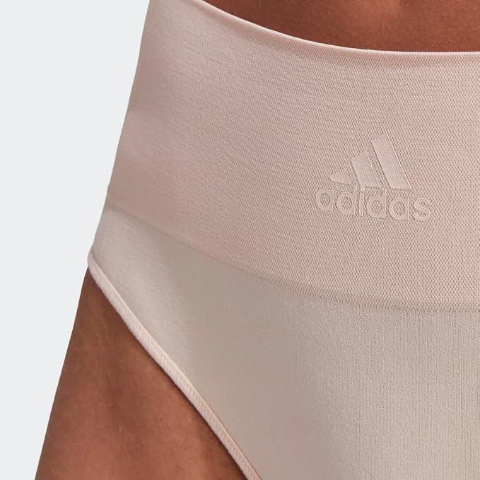 ADIDAS Micro-Stretch Seamless Thong Panties PEACH WHIP L
