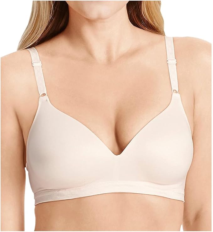 WARNERS Super Soft Wireless Lightly Lined Comfort Bra SAND SHELL 36A