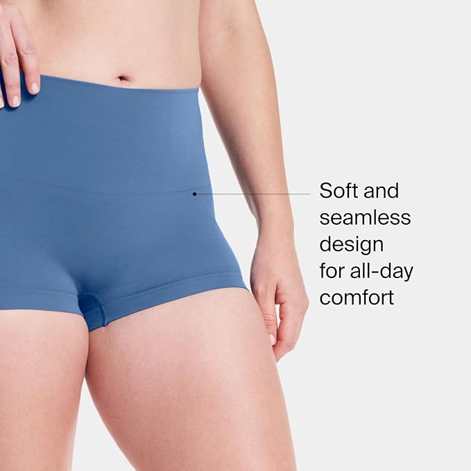SPANX ExtraOrdinary Boyshort Sculpting Compression INDIGO HAZE M