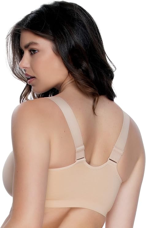FELINA Utopia Front-Close Racerback T-Shirt Bra BEIGE 38G