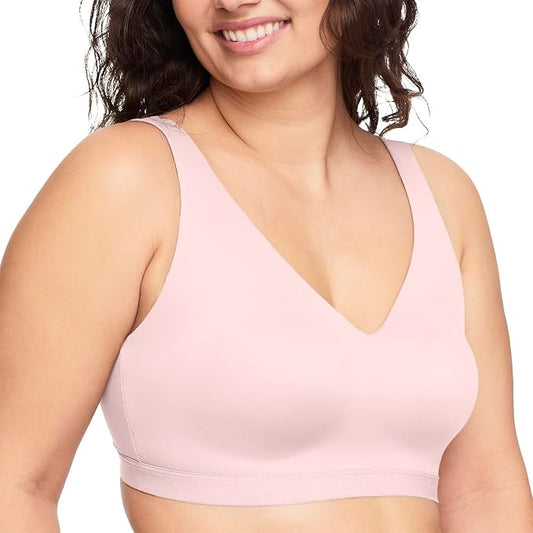 WARNER'S Cloud 9 Super Soft, Smooth Invisible Look Wireless Lightly ROSEWATER L