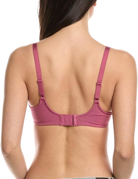 WACOAL Plus Size Unlined Full Coverage Underwire Minimizer Bra MAGENTA 40C