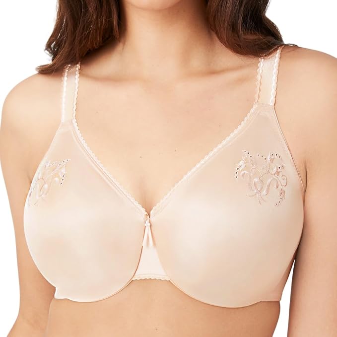 WACOAL Slimline Seamless Minimizer Bra NATURALLY NUDE 36DDD