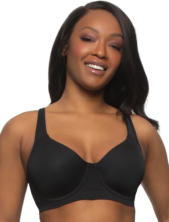 FELINA Utopia Full Coverage Contour Bra BLACK 36DDD