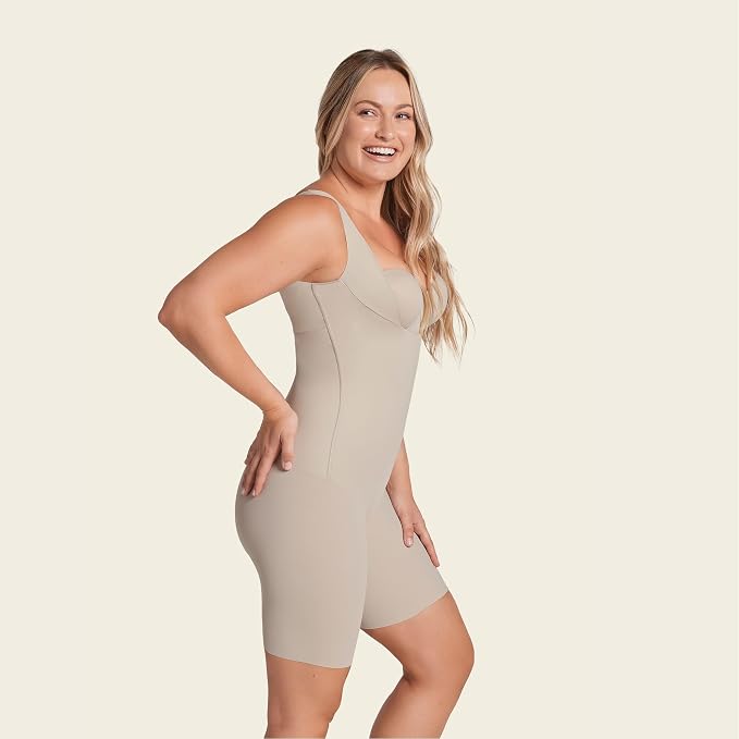 LEONISA Bodysuit Shaper BEIGE M