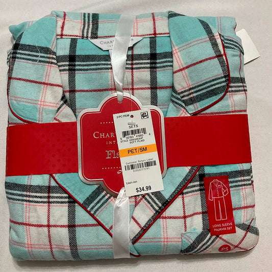 Charter Club Pajama Set Soft Plaid SM