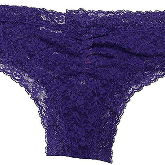 Jenni by Jennifer Moore Lace Hipster Bright Purple Violet Indigo S