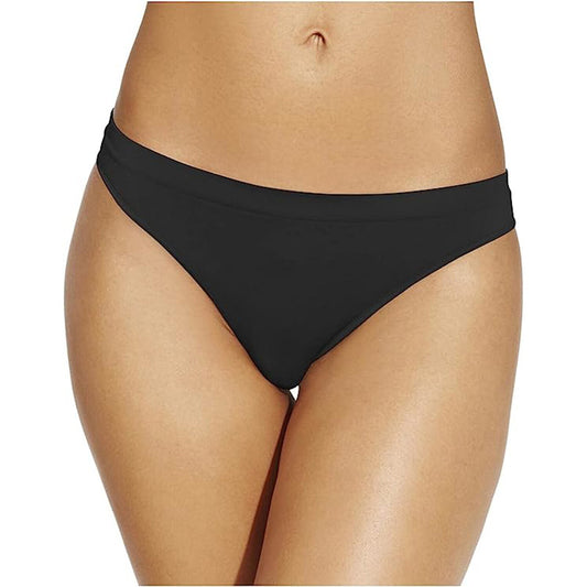 Jenni by Jennifer Moore  Seamless Thong (Classic Black, XL)