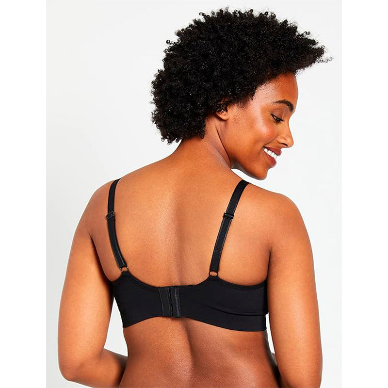Motherhood Maternity Maternity Seamless Clip Down Nursing Bra Black XL