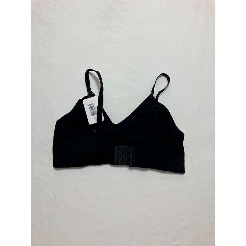 Motherhood Maternity Maternity Seamless Clip Down Nursing Bra Black XL