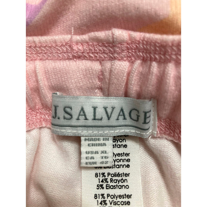 PJ Salvage Women's Loungewear Peachy Party Short, Blush, XL