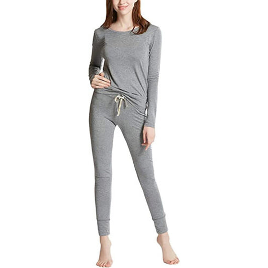 INK+IVY Winter Pajama Set Gray S