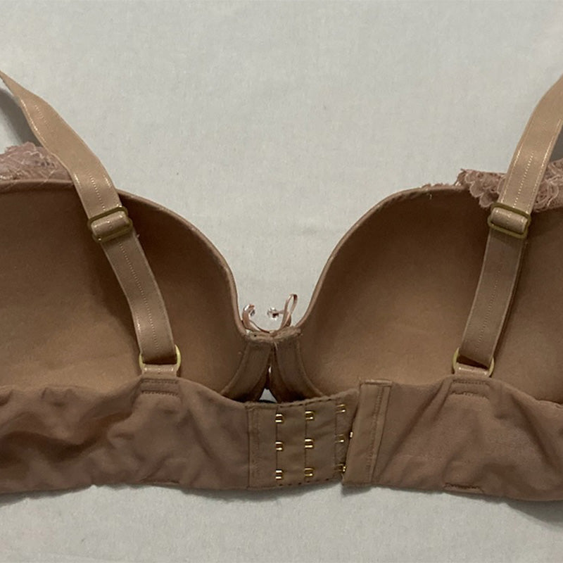 Ashley Graham Diva Lightly Padded Balconnet Bra 38C/Cappuccino