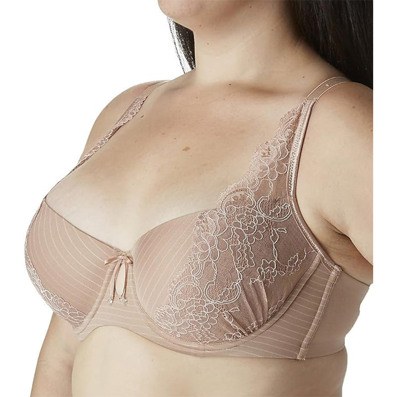 Ashley Graham Diva Lightly Padded Balconnet Bra 38C/Cappuccino