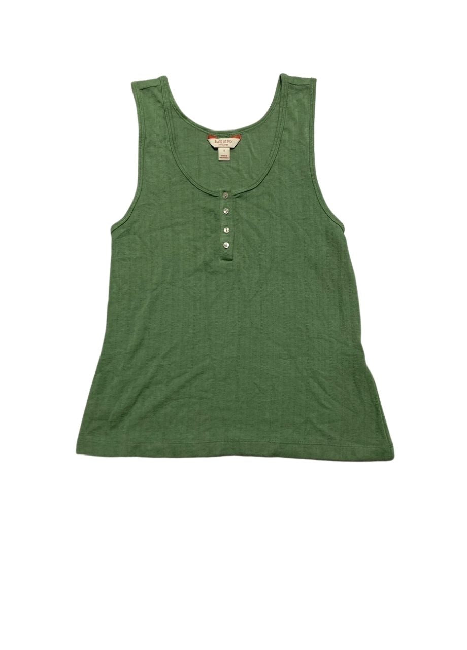 NWD STATE OF DAY Pointelle Tank Pajama Set GREEN S