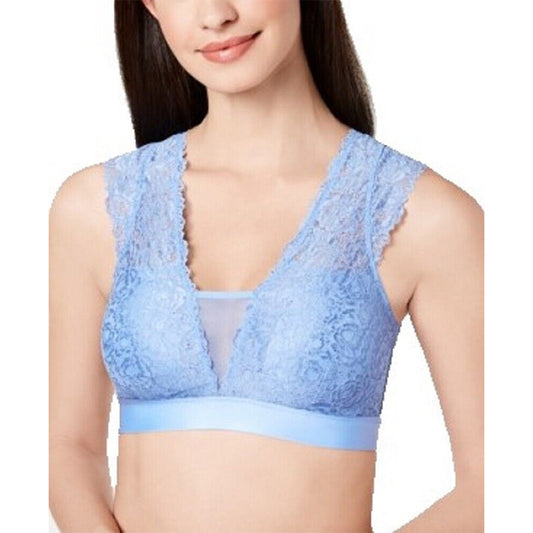 INC Lace Cami Bralette Blue S