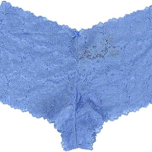 INC Womens Sexy Cheeky Boyshort Panty Blue XXL