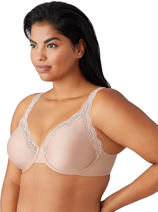 NWD WACOAL Softly Styled Unlined Mid Coverage Underwire Bra NUDE 38D